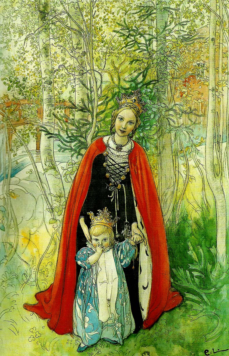 Carl Larsson prinsessan var